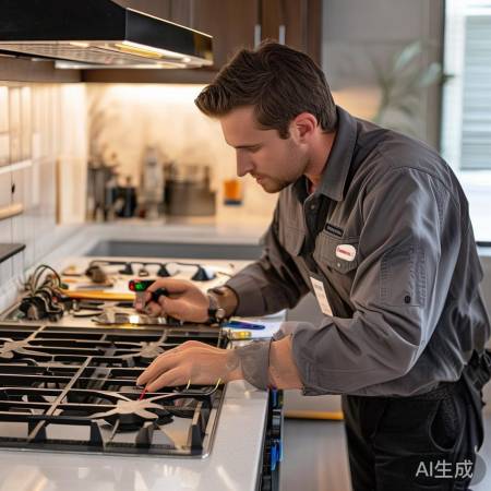 燃气灶维修正规专业,质保服务贴