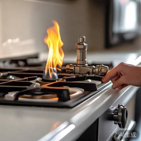 调整阀门，享受稳定火焰