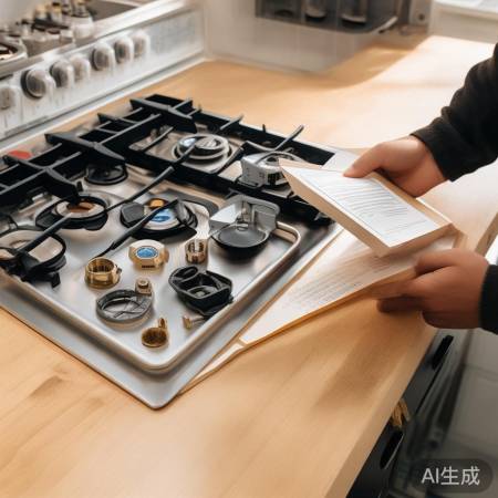 检查燃气灶配件