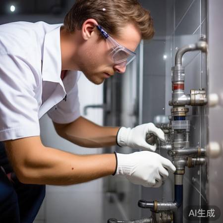 “检查燃气泄漏，看气泡”