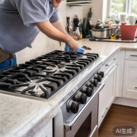 “燃气灶安装步骤详解”