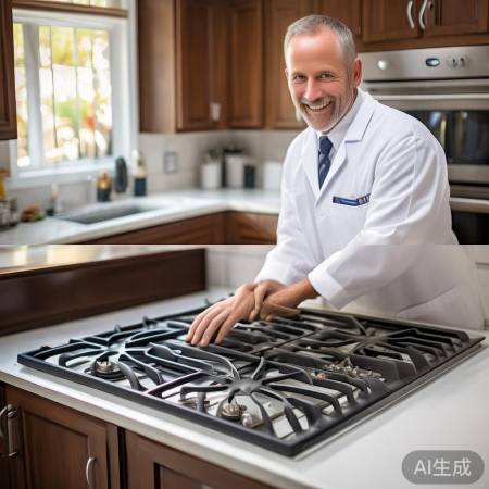 燃气灶安装教程完毕，安全使用记