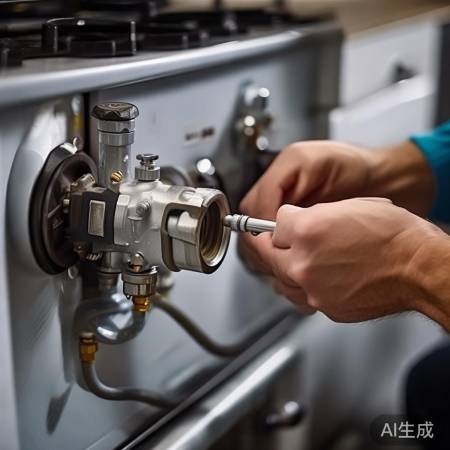 连接减压阀，确保无泄漏