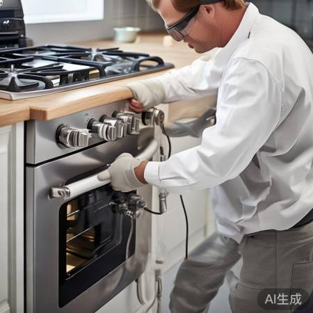 固定燃气灶完成