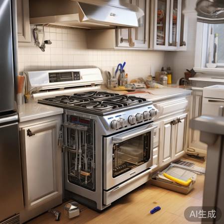 燃气灶安装图解教程