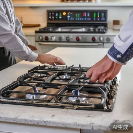 燃气灶管道匹配检查