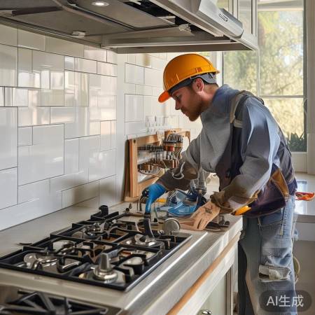 “厨房燃气灶安装技巧”