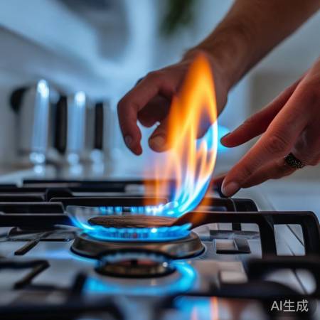 调整燃气灶火焰至理想状态