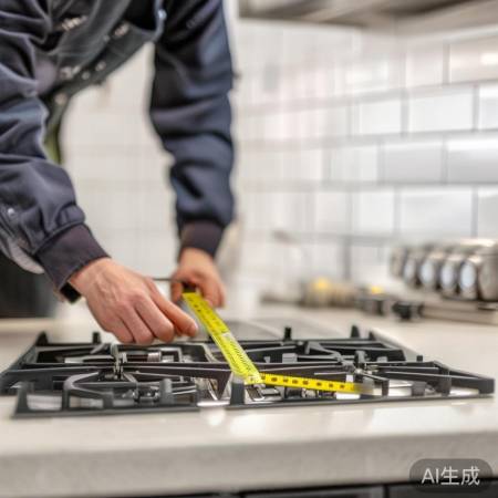 测量尺寸，确保空间，注意管道