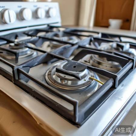 燃气灶检查，完好继续