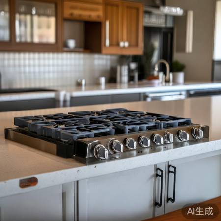 燃气灶高度适中调整