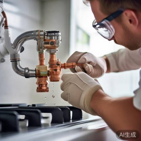 燃气管道连接检查