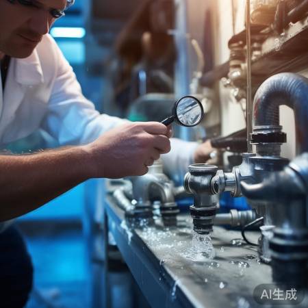 检查连接，无气泡漏气