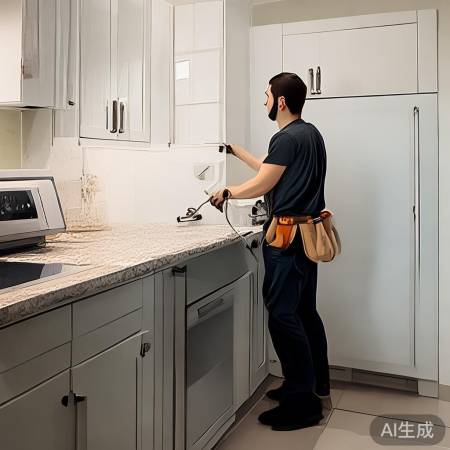 厨房墙角安装便捷