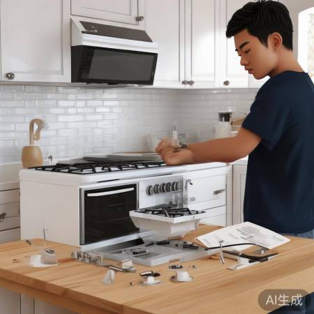 燃气灶安装步骤图解