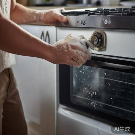 “检查燃气灶密封，肥皂水检漏气