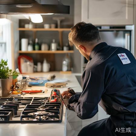 燃气灶维修规范、原厂配件、90