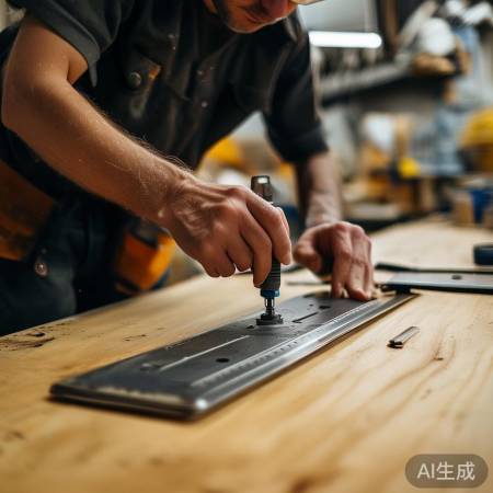 安装支架，检查水平