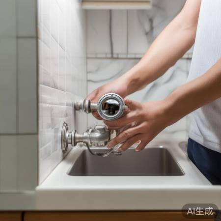 轻开厨房燃气总阀