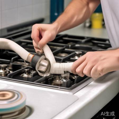 燃气软管连接注意事项