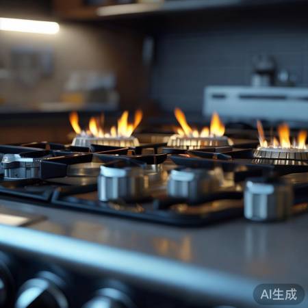 检查燃气灶工作状态
