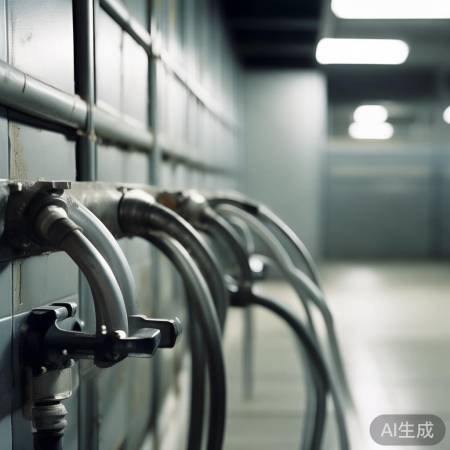 收尾：燃气软管固定